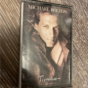 ❤️MICHAEL BOLTON - "TIMELESS" (THE CLASSICS) - CASSETTE TAPE - 1992 - USED